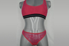 Senhora OEM de alta qualidade conjunto de suti&atilde; e calcinha lingerie feminina (JMC25017)
