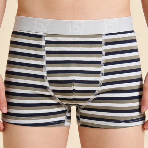 OEM Boys Multi-Tone Striped Performance Boxershorts