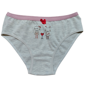 OEM d&iacute;vč&iacute; BFF Sketches Pure Cotton Brief