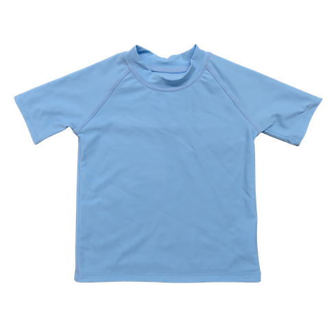 JMC4207 Protector de erupci&oacute;n de manga corta para ni&ntilde;os azul cielo OEM