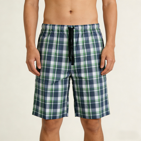 Pantaloncini da salotto in maglia di poliestere/elastan 95/5 ad asciugatura rapida da uomo OEM (JMC26005)