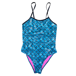 OEM Mermaid Scale Cut-Out Girls Swimsuit