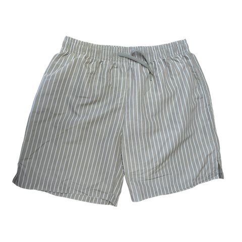 OEM gutter Khaki vertikalstripete badebukser