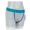  Boxer alb din bumbac pentru băieți, cu imprimeu (JMC31018)
