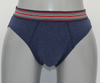 Slip sportivo OEM in cotone 100% con cintura a contrasto a vista (JMC12009)