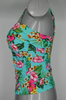 Costume da bagno intero stampato a fiori da donna personalizzabile OEM (JMC41005)
