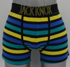 กางเกงบ็อกเซอร์ผ้าฝ้ายยืดหลายแถบ OEM สำหรับผู้ชายพร้อมสายรัดเอว Jacquard กว้าง (JMC11015)