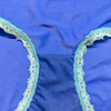Mutandine a vita bassa da donna in microfibra con finiture in pizzo OEM