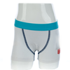  Boxer alb din bumbac pentru băieți, cu imprimeu (JMC31018)