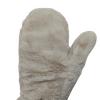Guantes de manopla con adornos de piel sint&eacute;tica de lujo OEM