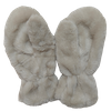 Guantes de manopla con adornos de piel sint&eacute;tica de lujo OEM